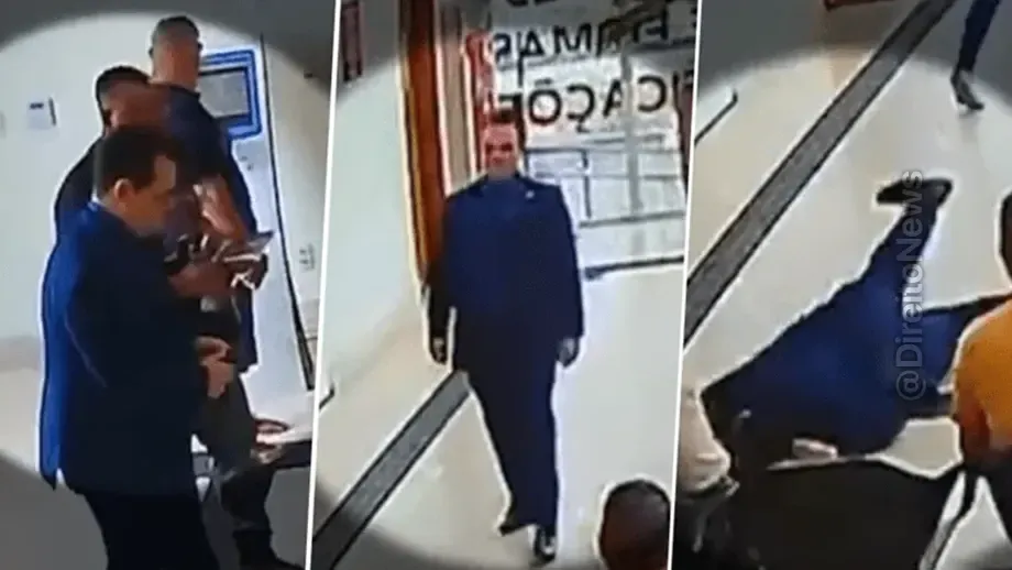 video advogado cai emboscada escapa sequestro desmaiar cartorio