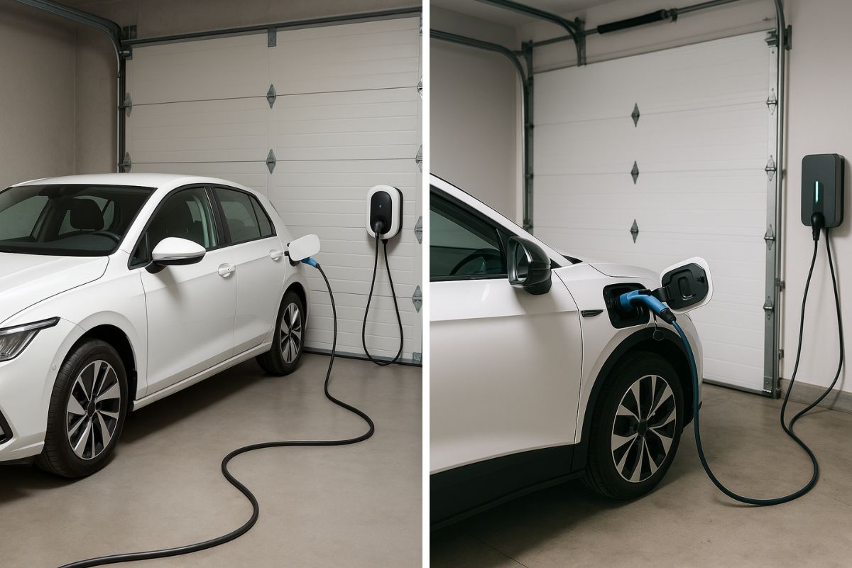Carregar carro elétrico em condomínio