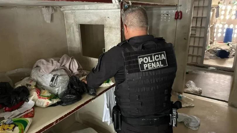 Mulher É Detida Tentando Contrabandear Drogas Para Dentro Da Penitenciária Central Do Estado Em Cuiabá 1 2025 word1