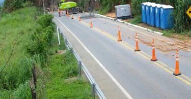 Viaduto do Portão do Inferno é monitorado e trincas não indicam risco iminente -