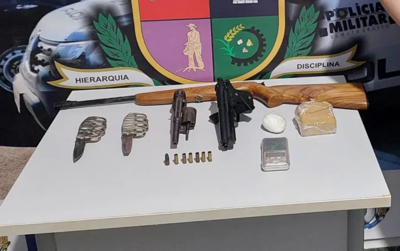 Homem É Preso Em Flagrante Em Nova Mutum Por Posse De Armas E Drogas: Confira Os Detalhes Da Operação Policial 1 2025 word1