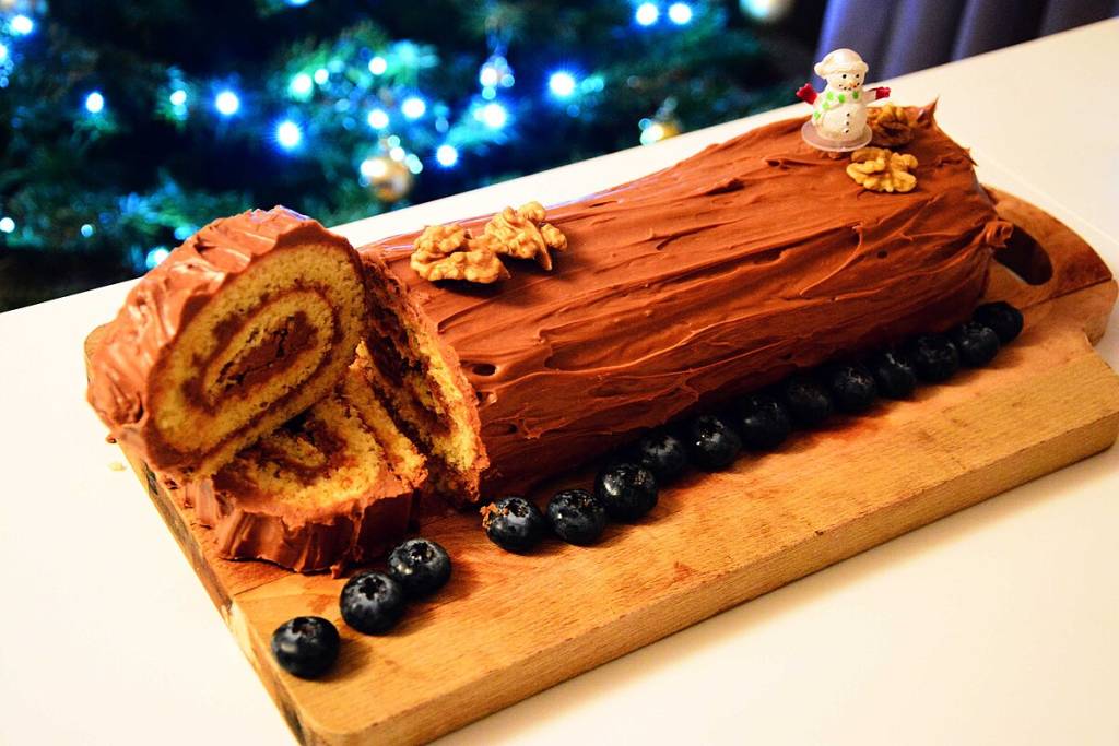 Buche de Noel frança