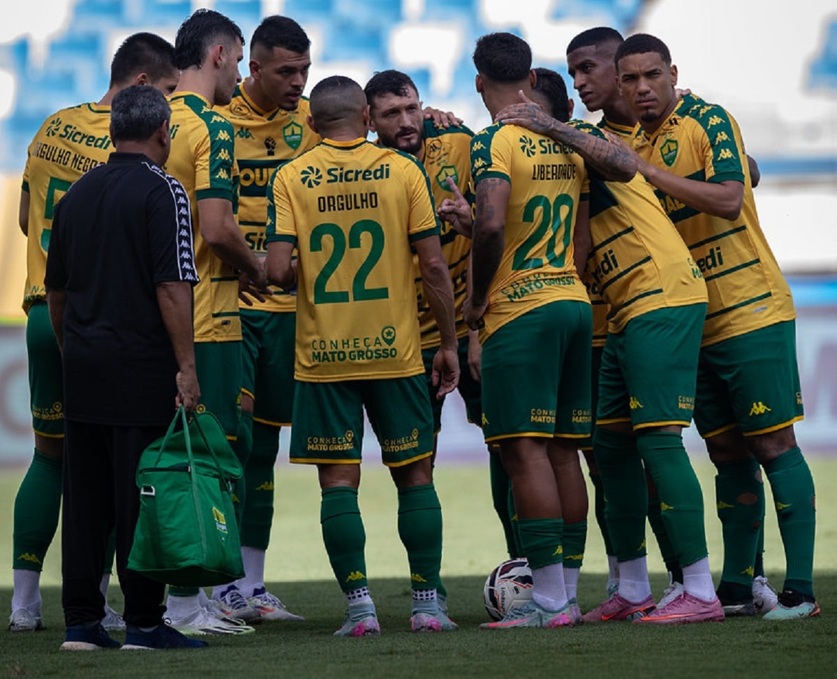 Cuiabá mira acesso à elite como prioridade em 2026. Imagem: AssCom Dourado