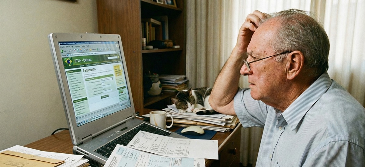 1_Idoso-Ipva Veja os projetos de lei para idosos no Brasil - Imagem gerada por IA