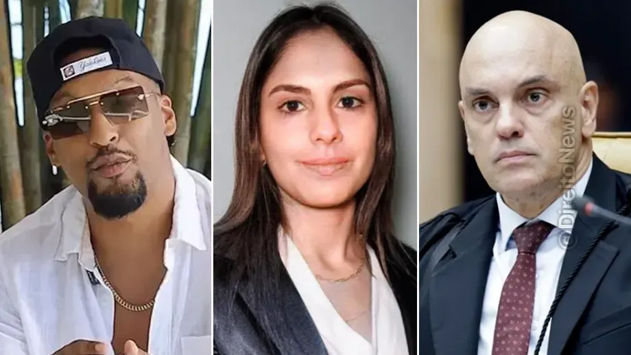 influenciador sugere ataques filha moraes derruba lo stf deixaria pai fora controle