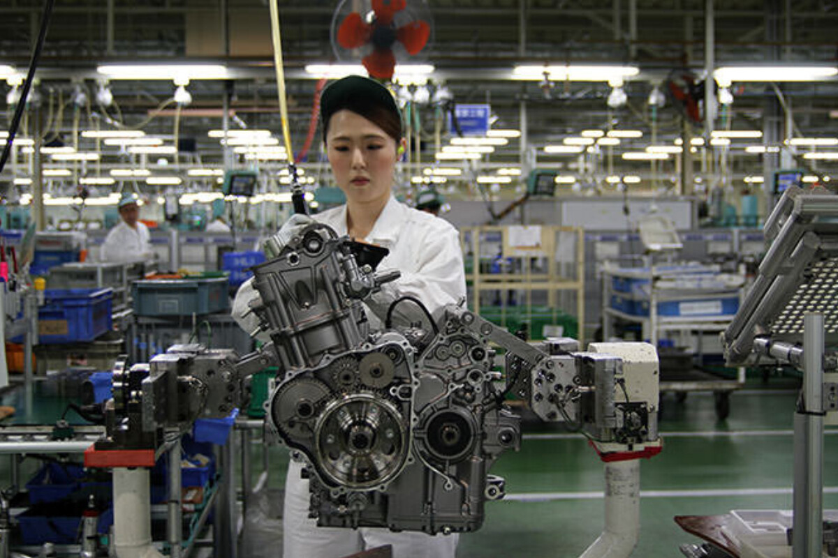 Fabrica-Honda-2 Honda atinge a marca histórica de 500 milhões de motos produzidas - Foto: Divulgação