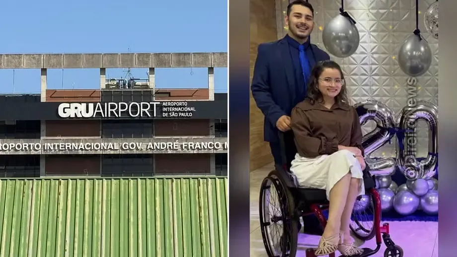 constrangedor desumano diz mulher impedida usar cadeira rodas aeroporto