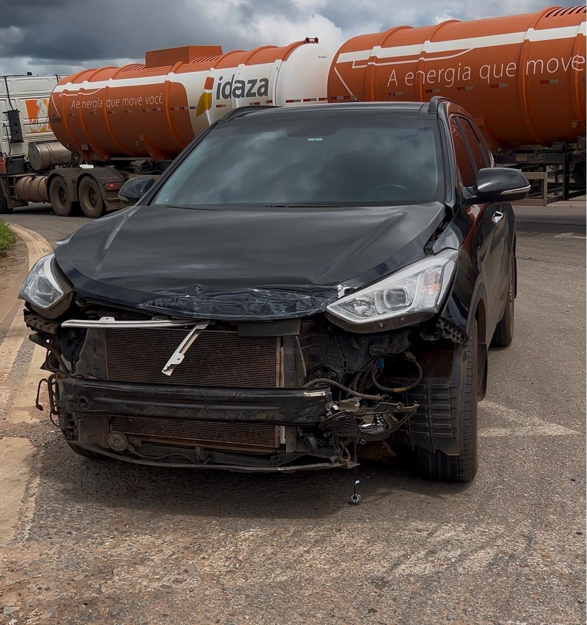 Whatsapp-Image-2026-01-08-At-13-27-01 Acidente entre Hyundai e Hilux provoca capotamento e lentidão na BR-163 em Lucas do Rio Verde