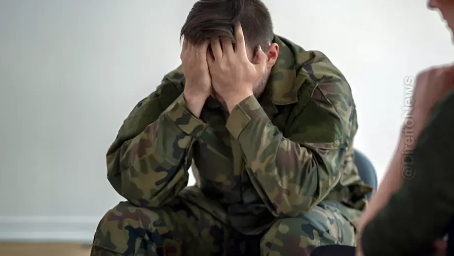 ato obsceno militar acordou colega penis rosto condenado justica