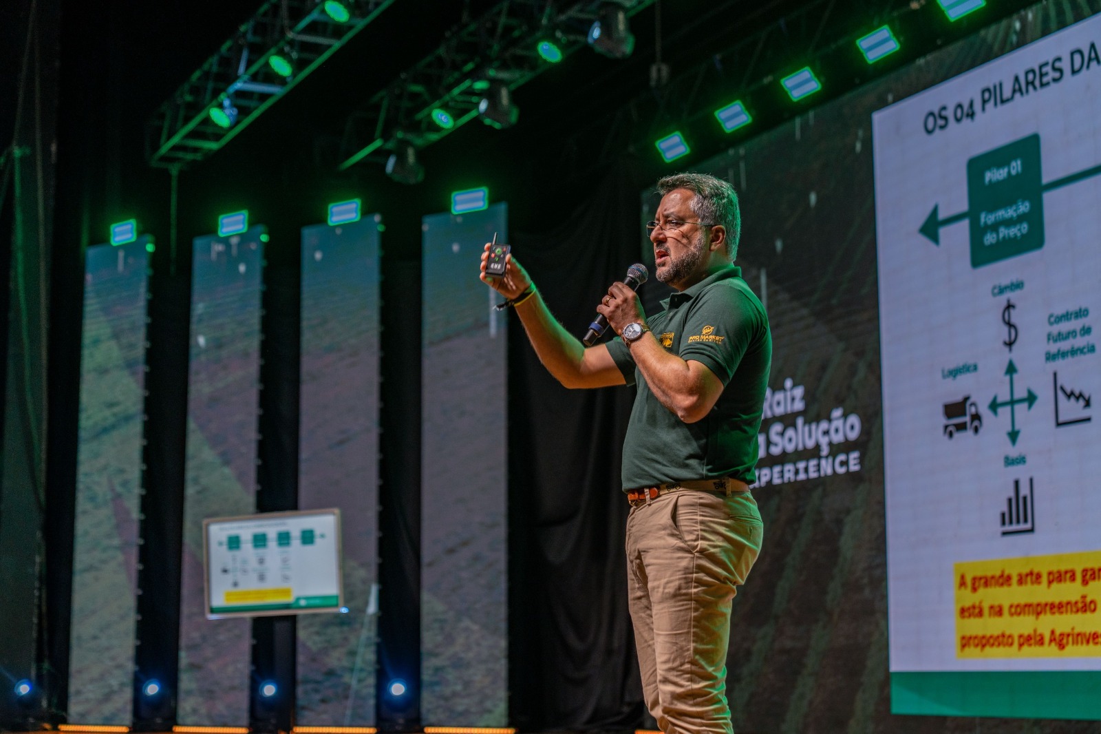 Marcos Araújo, da Agrinvest, vai apresentar panorama da safra 25/26, estratégias de comercialização e proteção de preços durante evento, em Diamantino (MT).