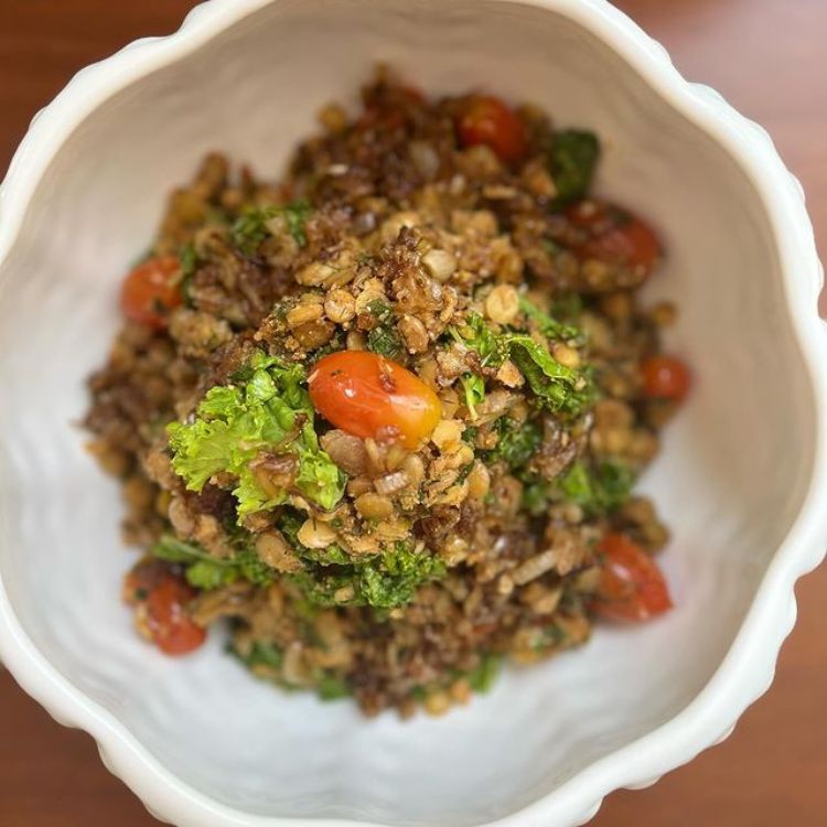 Foto-Quadrada-Fashion-Bubbles-3 Um prato de lentilhas com legumes como opção saudável para as ceias de natal e ano novo