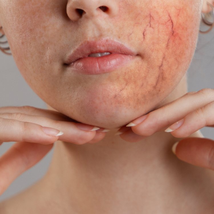 Rosacea-Doenca-De-Pele-1 Mulher com Rosácea Eritemato-Telangiectásica