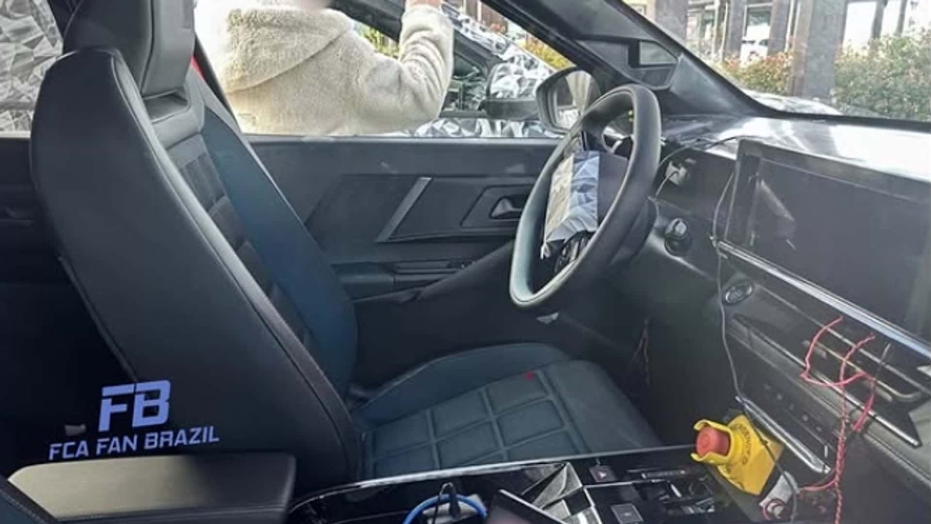 Flagra-Novo-Fiat-Fastback-2027-Interior Novo Fiat Fastback 2027 Foto: FC Fan Brazil