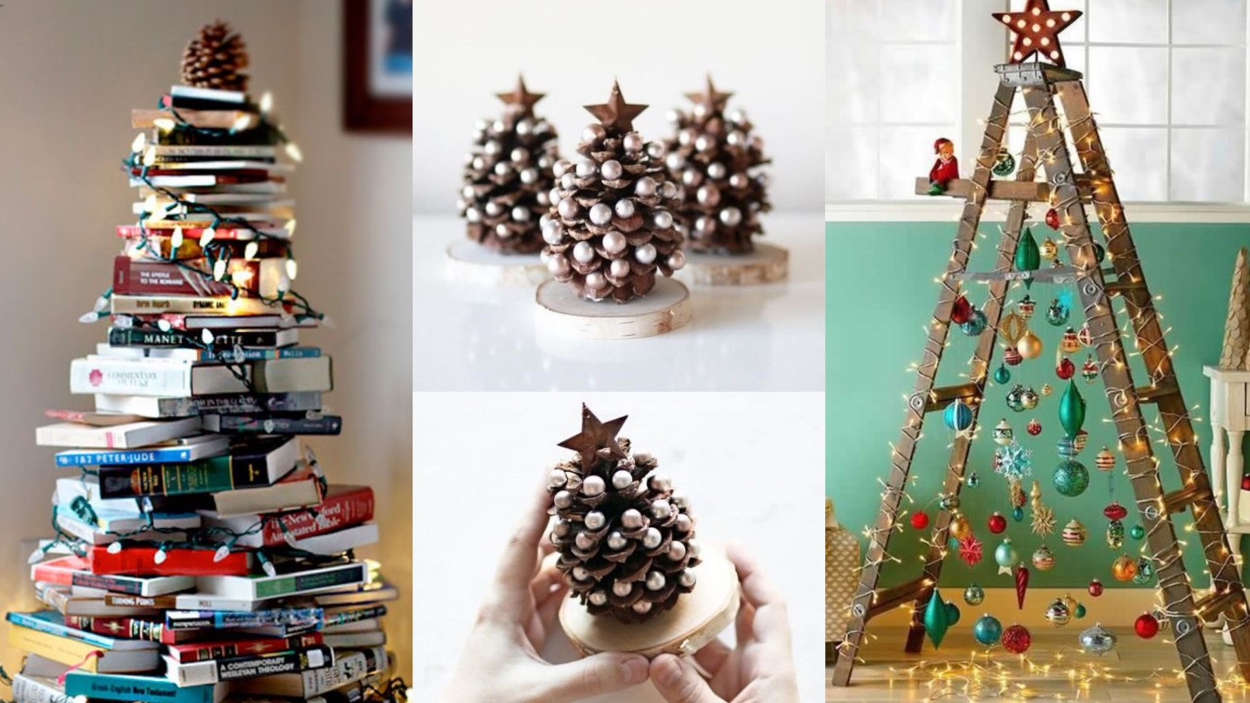 Destaque-Arvore_De_Natal_Criativa Destaque de árvore de natal criativa