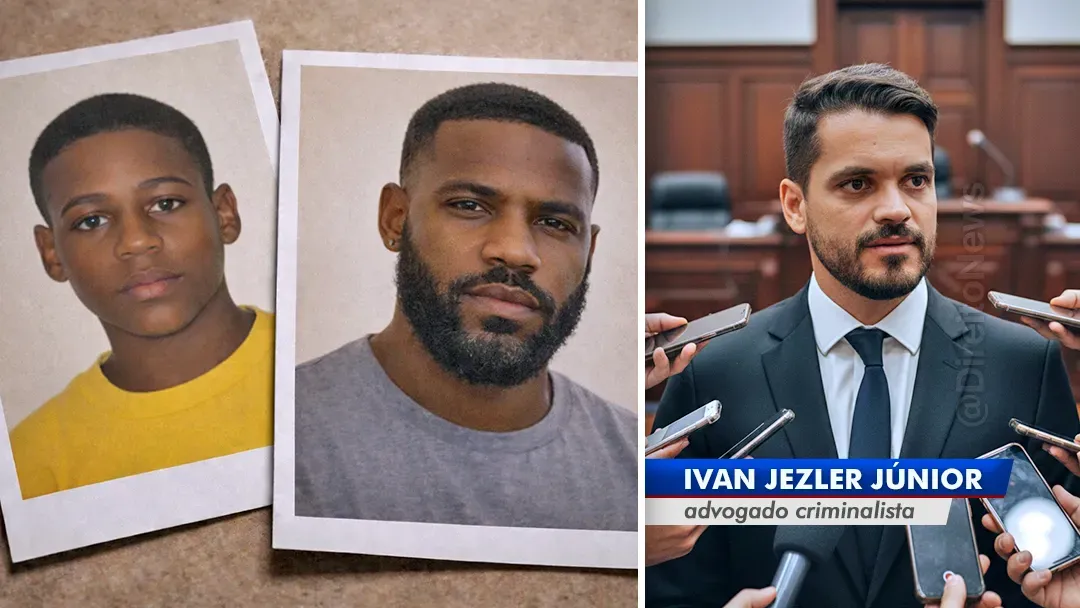 apos 2 anos encarcerado reu absolvido tribunal juri defesa expoe fragilidade foto antiga reconhecimento