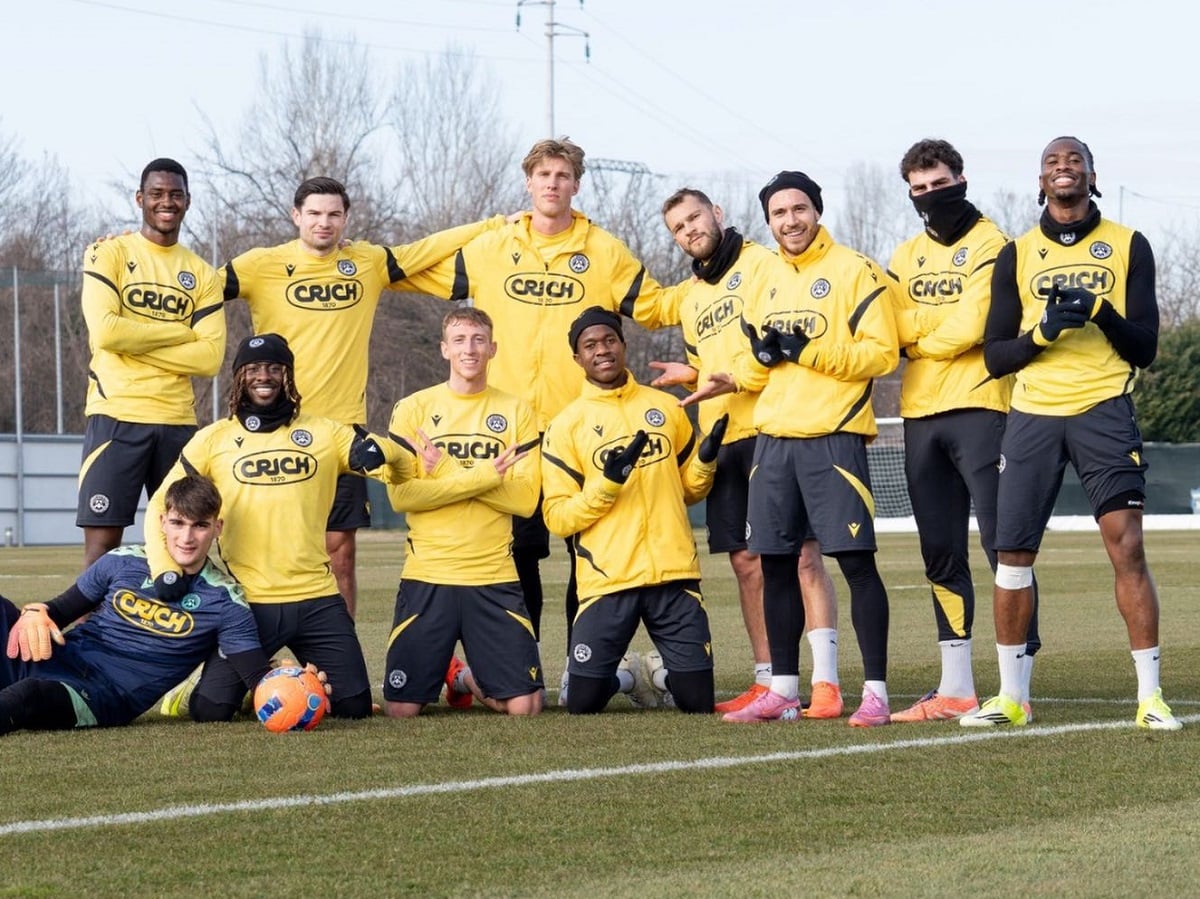 Hellas Verona x Udinese ao vivo: onde assistir, escalações e tudo sobre o duelo do Italiano. Imagem: Divulgação Udinese