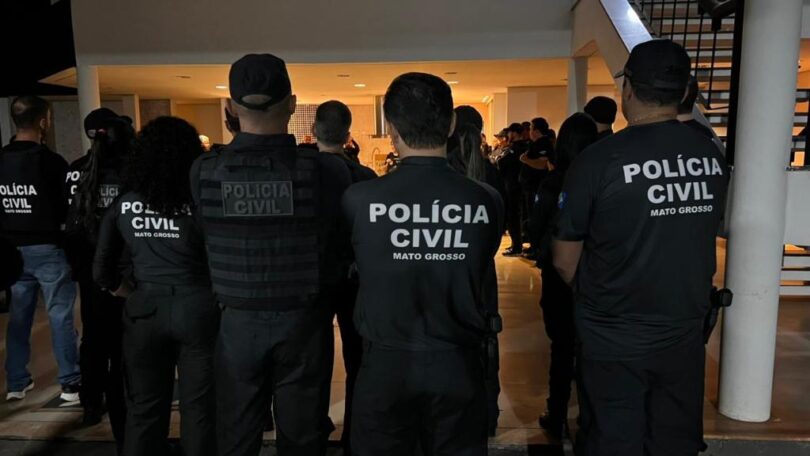Polícia Civil cumpre 50 ordens judiciais contra facção envolvida em tráfico de drogas e lavagem de dinheiro em Rondonópolis -