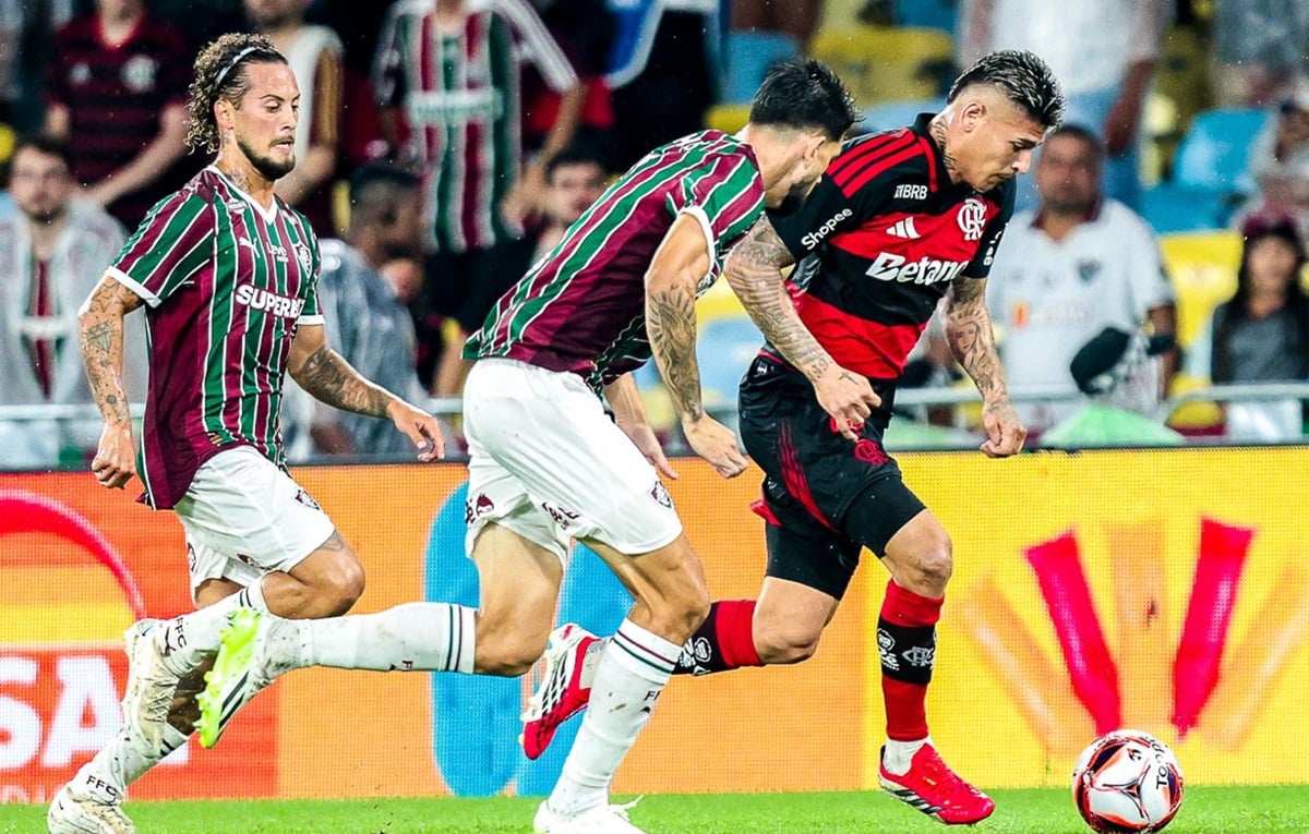 São Paulo x Flamengo ao vivo: onde assistir, escalações e tudo sobre a estreia no Brasileirão 2026. Imagem: Gilvan de Souza/CRF