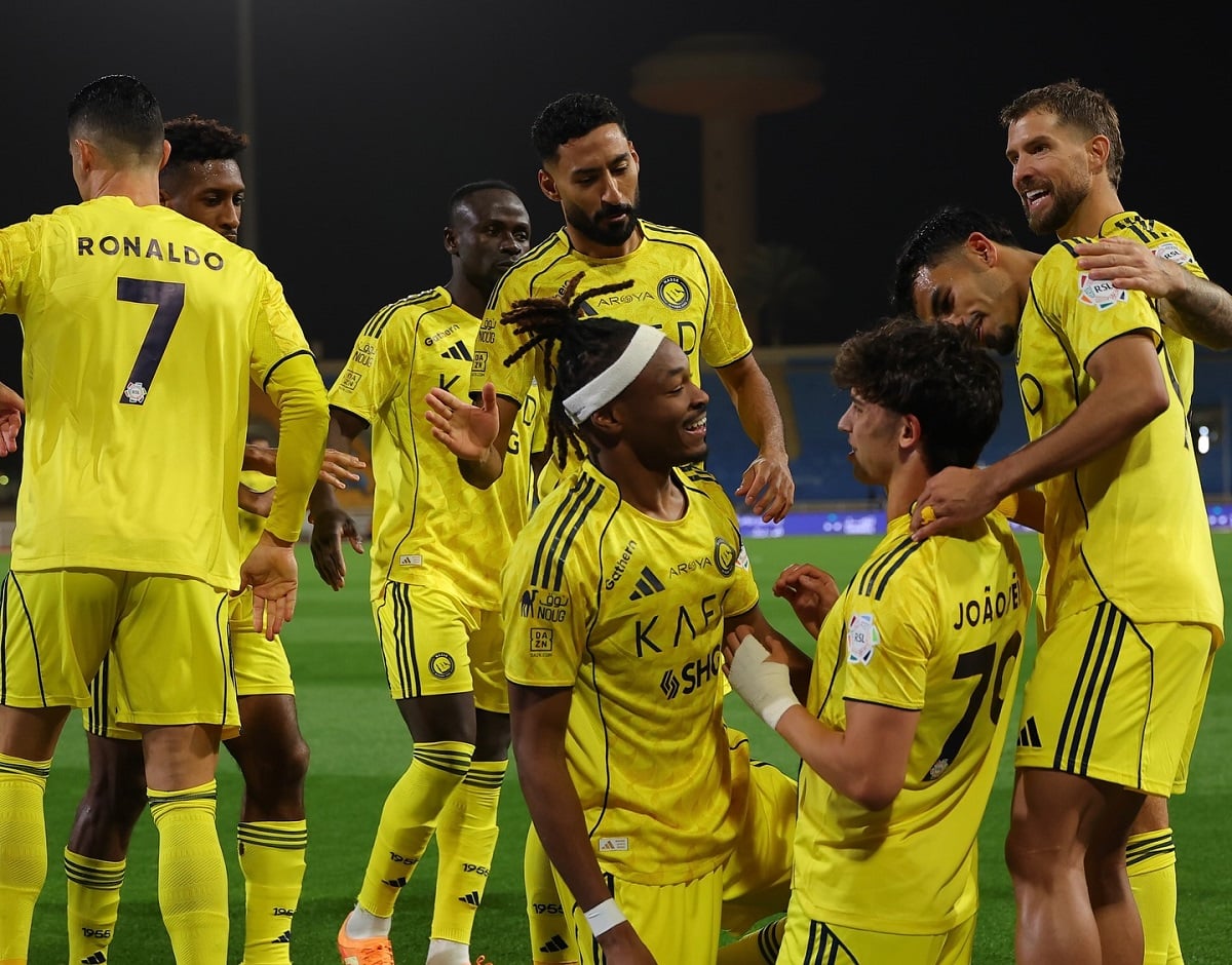 Al Riyadh x Al Nassr: onde assistir e escalações pela Saudi Pro League. Imagem: Divulgação Al Nassr
