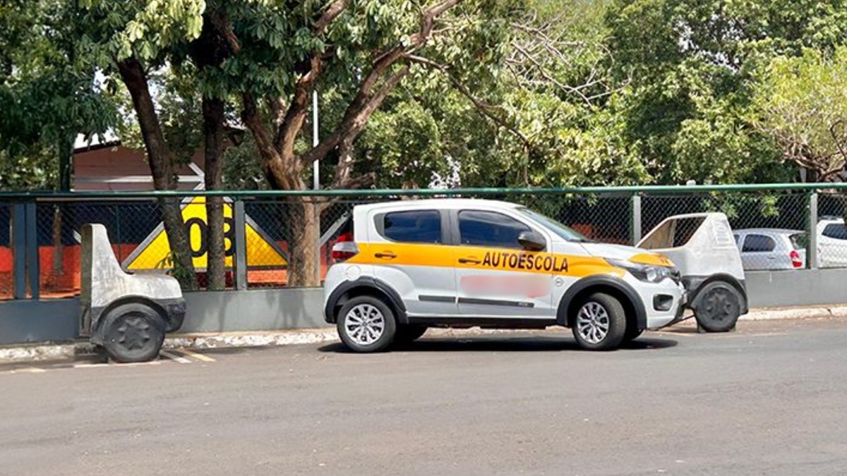 Fim da baliza; teste de baliza; carros automáticos