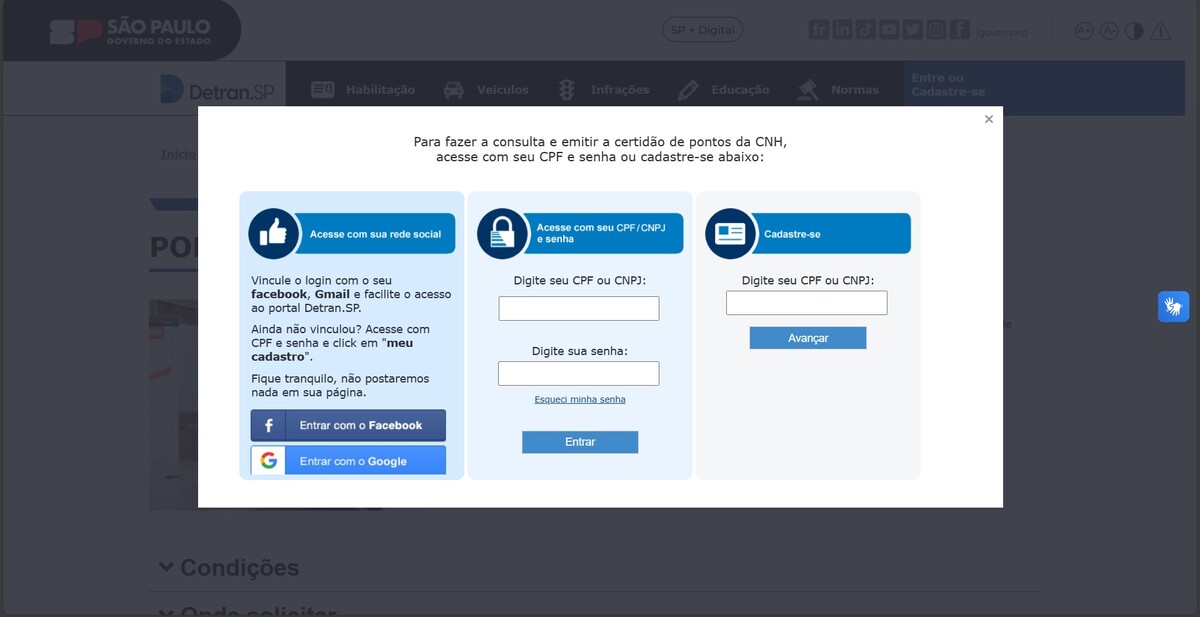 Puxar placa de carro