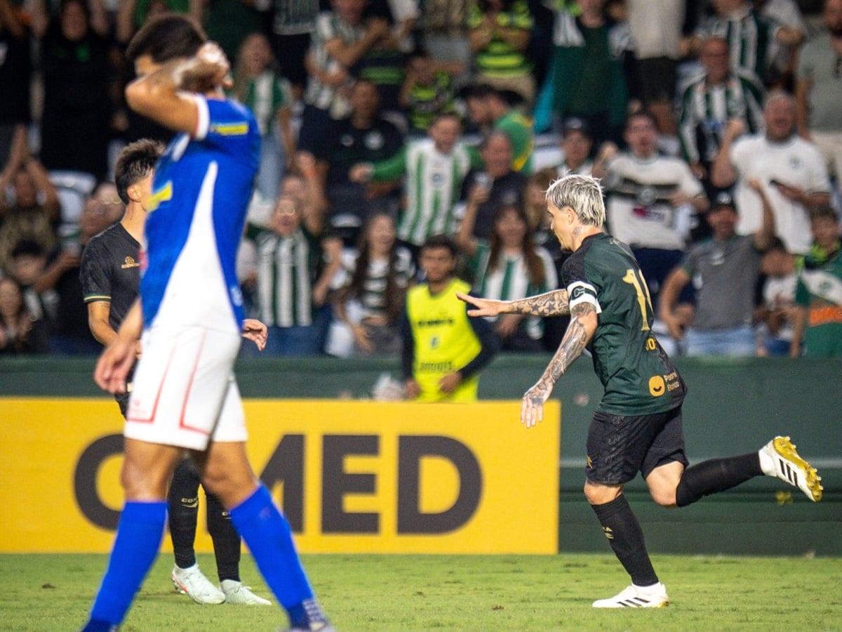Chapecoense x Coritiba ao vivo: onde assistir, escalações e palpite do duelo pelo Brasileirão 2026. Imagem: JP Pacheco Coritiba