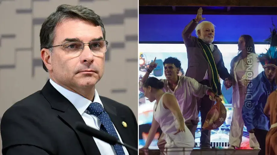 flavio bolsonaro anuncia acao tse pt homenagem lula sapucai