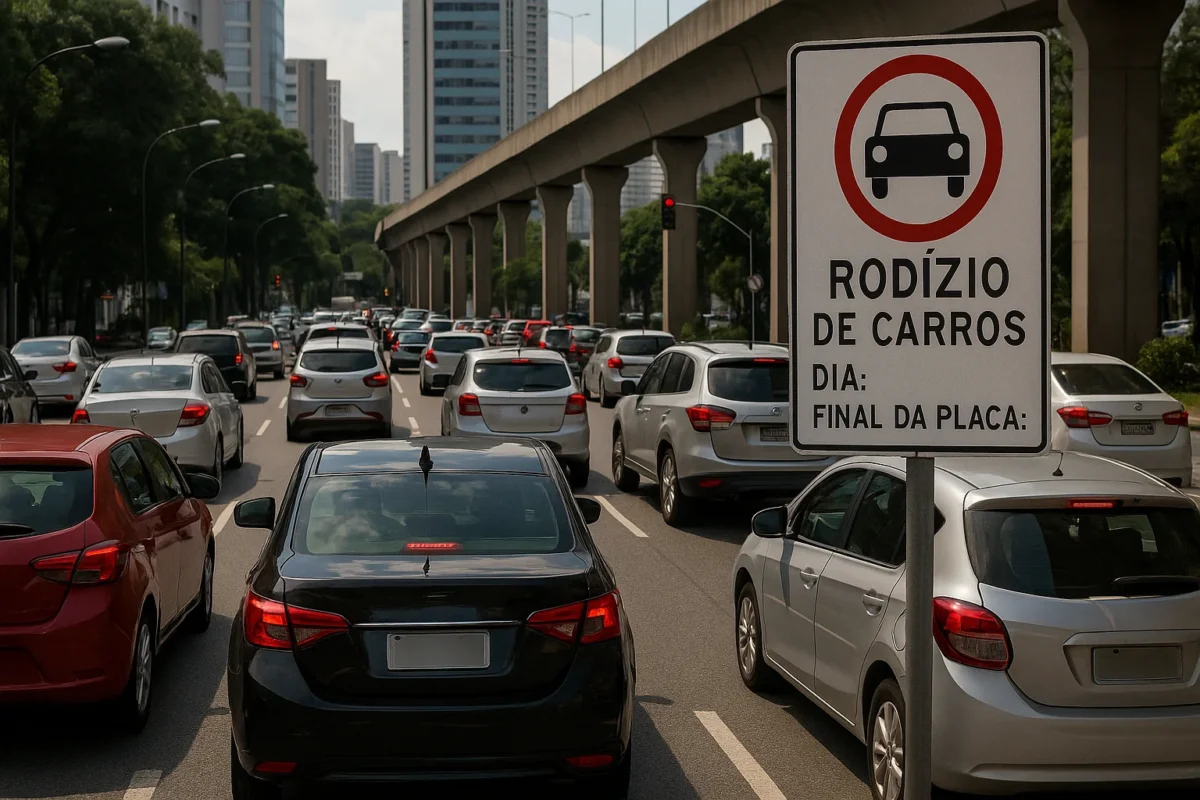 rodízio de carros SP