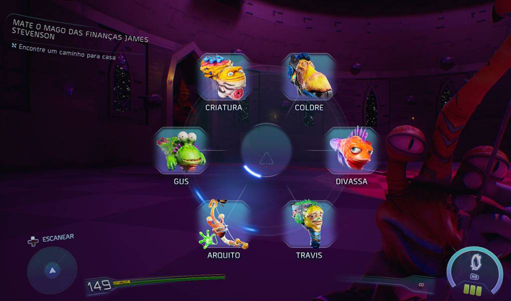 Imagem do jogo High on Life.