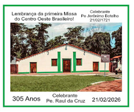 Coxipó Do Ouro Comemora 305 Anos Da Primeira Missa No Centro-Oeste Com Celebração De Ação De Graças 1 Arquivo