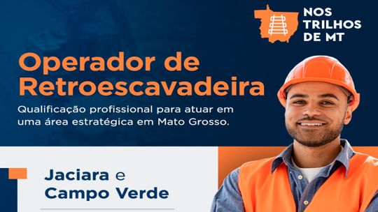 Curso Gratuito De Operador De Retroescavadeira Em Jaciara E Campo Verde: Inscrições Abertas Para Todos! 1 2026 word1