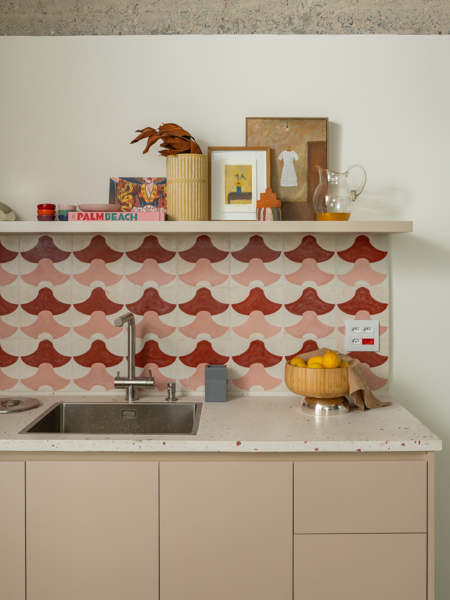 Cozinha do apartamento.