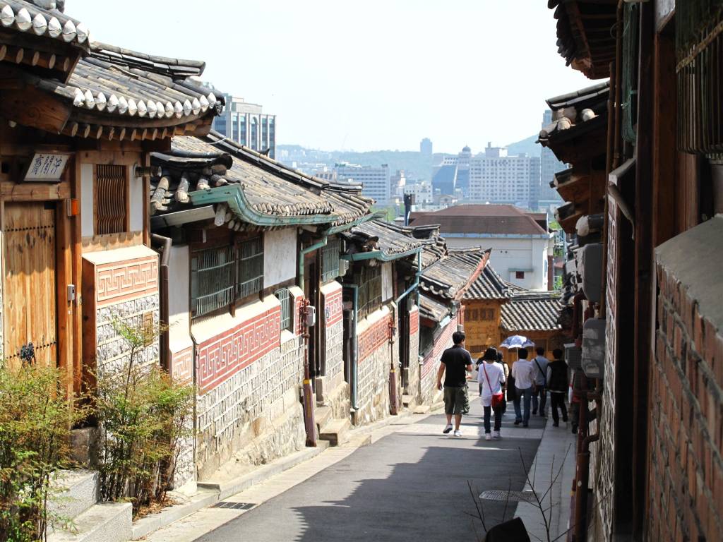 Vila Hanok de Bukchon, Seul, Coreia do Sul