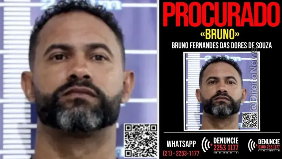 Policia Rj Divulga Cartaz Procurado Foto Goleiro Bruno policia rj divulga cartaz procurado foto goleiro bruno