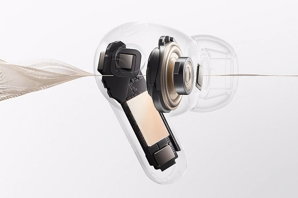 Fotografia dos fones Huawei FreeBuds Pro 5.