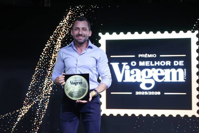 O Fazzenda Park, de Gaspar (SC), venceu na categoria de Melhor Hotel-Fazenda e foi representado por Antônio Cesar Coradini