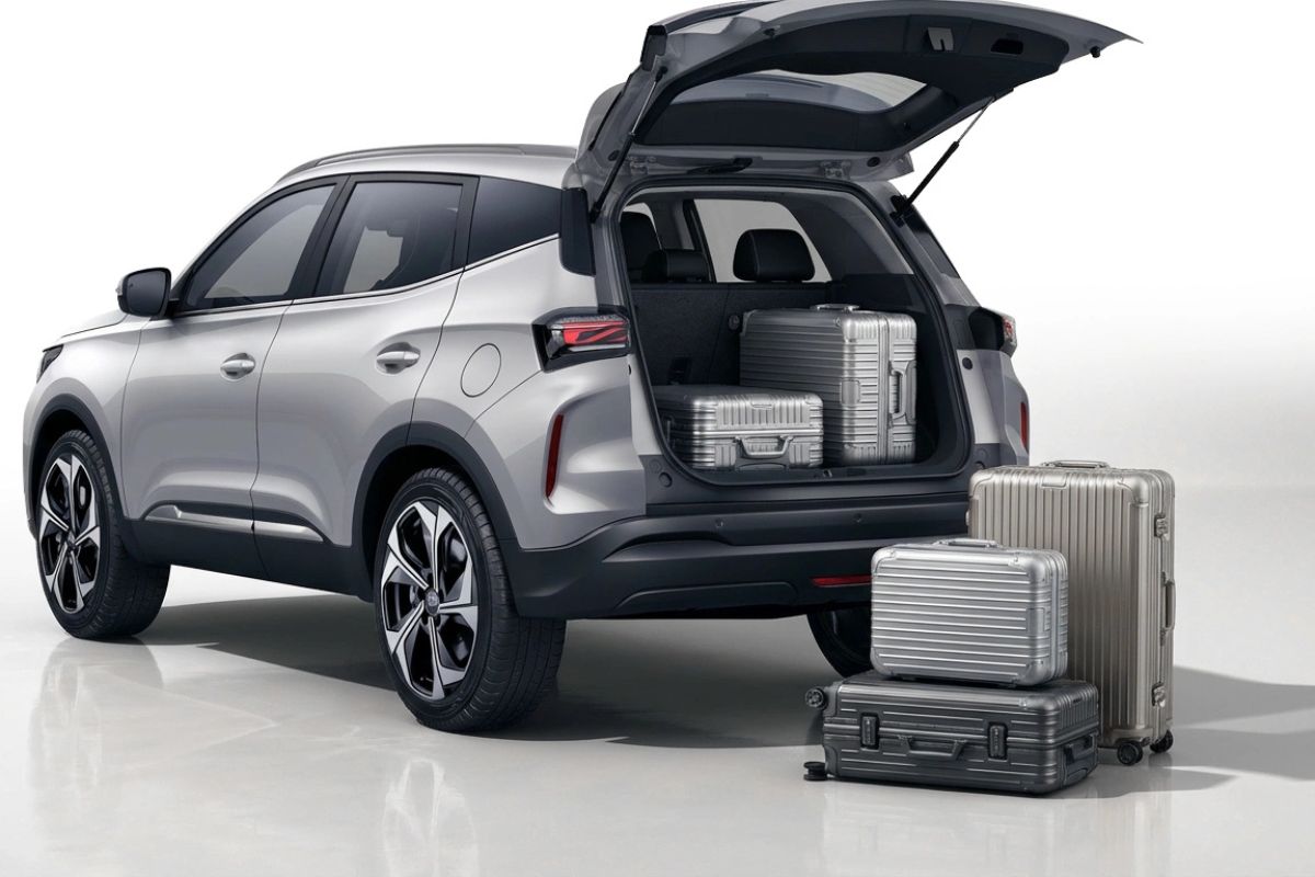 CAOA Chery Tiggo 5x, foto do porta-malas