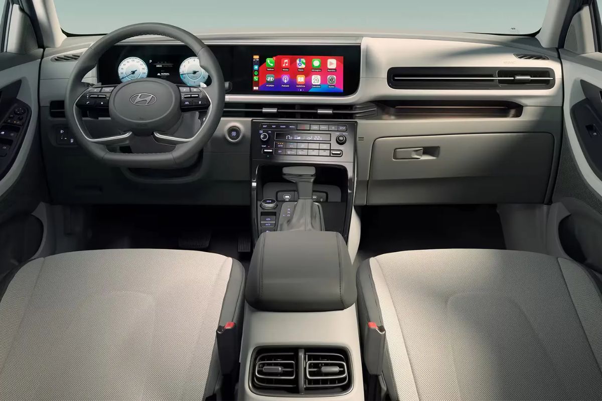 Interior do SUV da Hyundai, novo Creta 2026