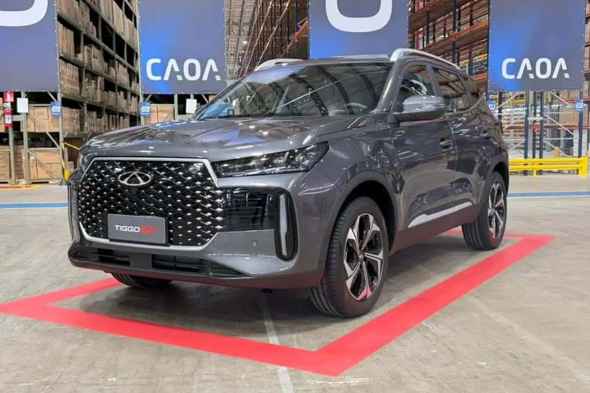 Tiggo 5X em um salão