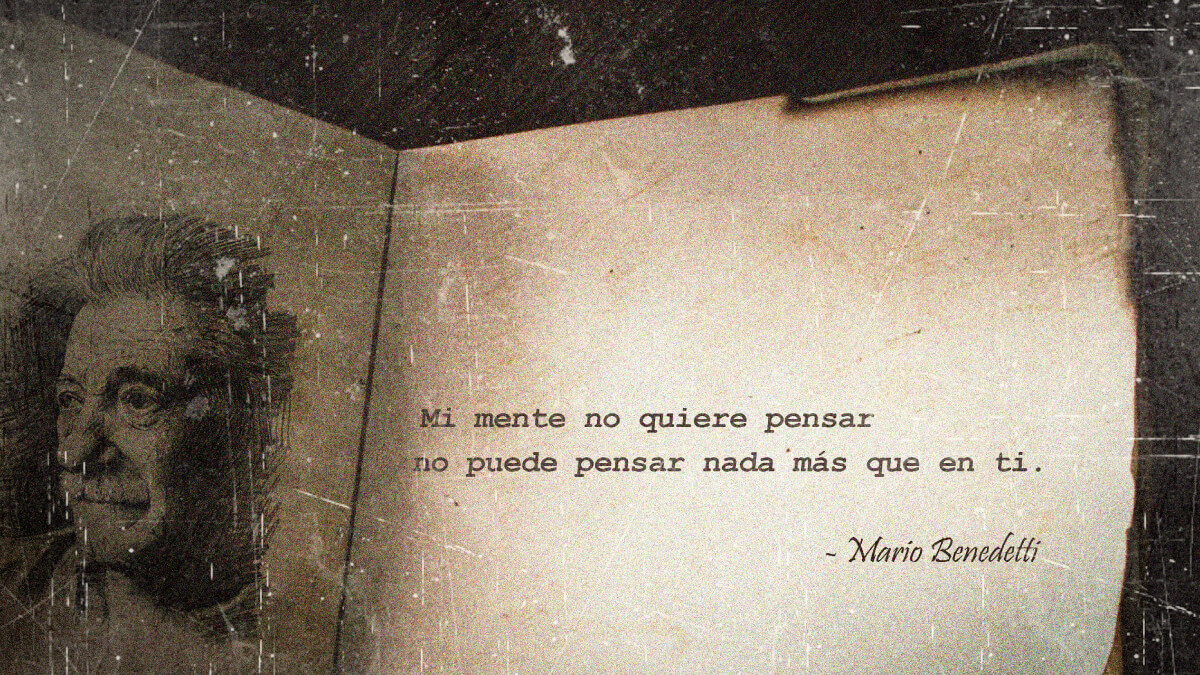 Poema de Mario Benedetti O que preciso de você