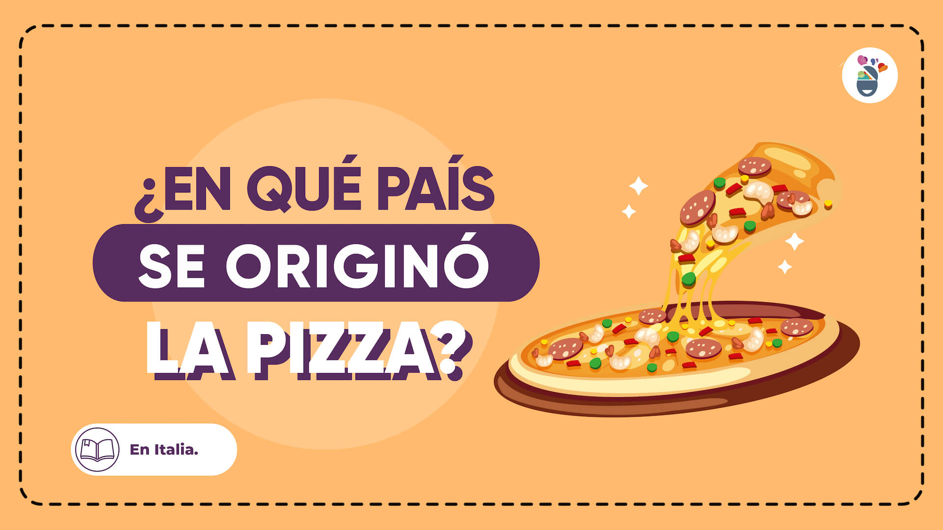 Pergunta sobre a origem da pizza