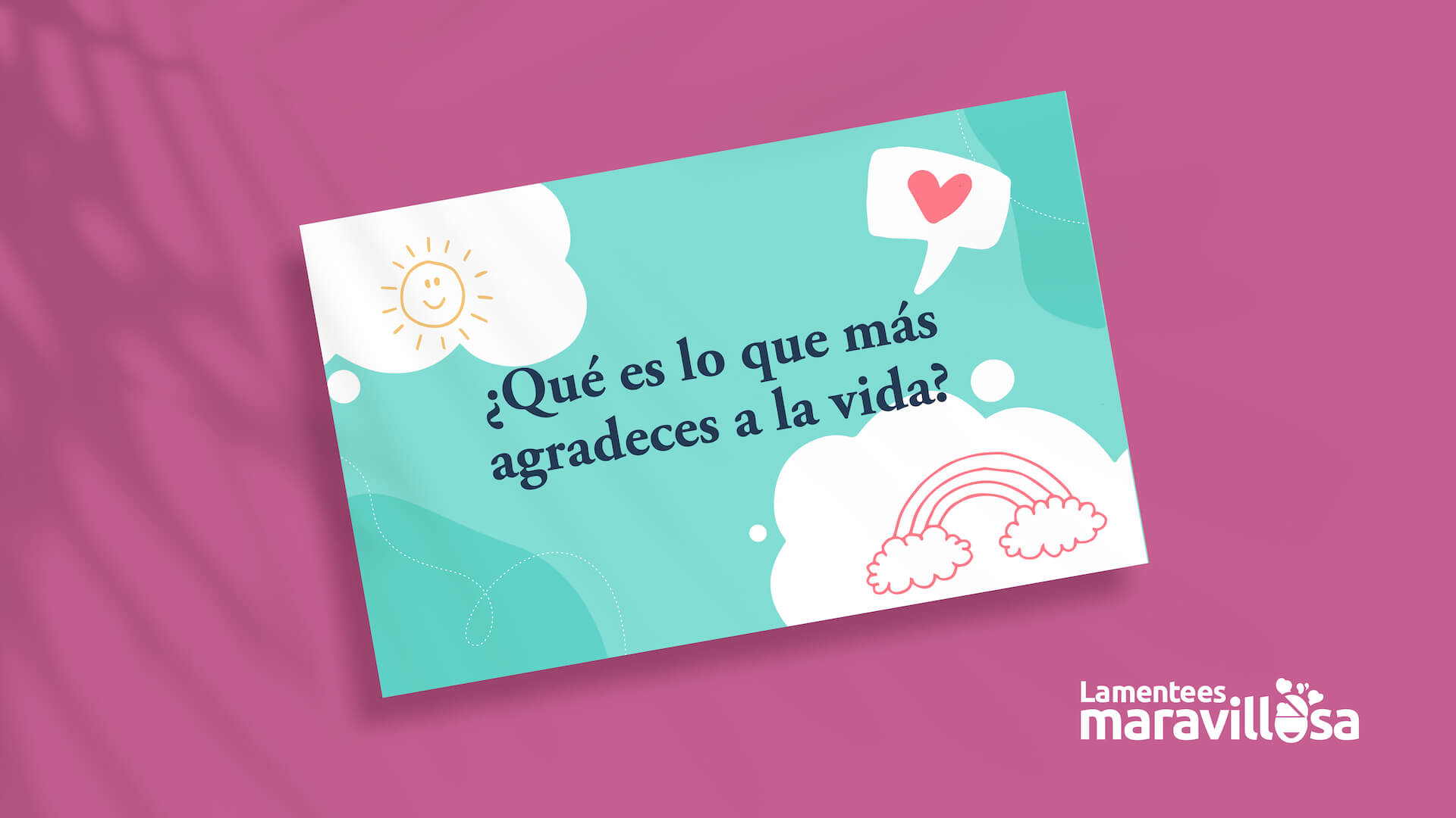 Pergunta sobre gratidão