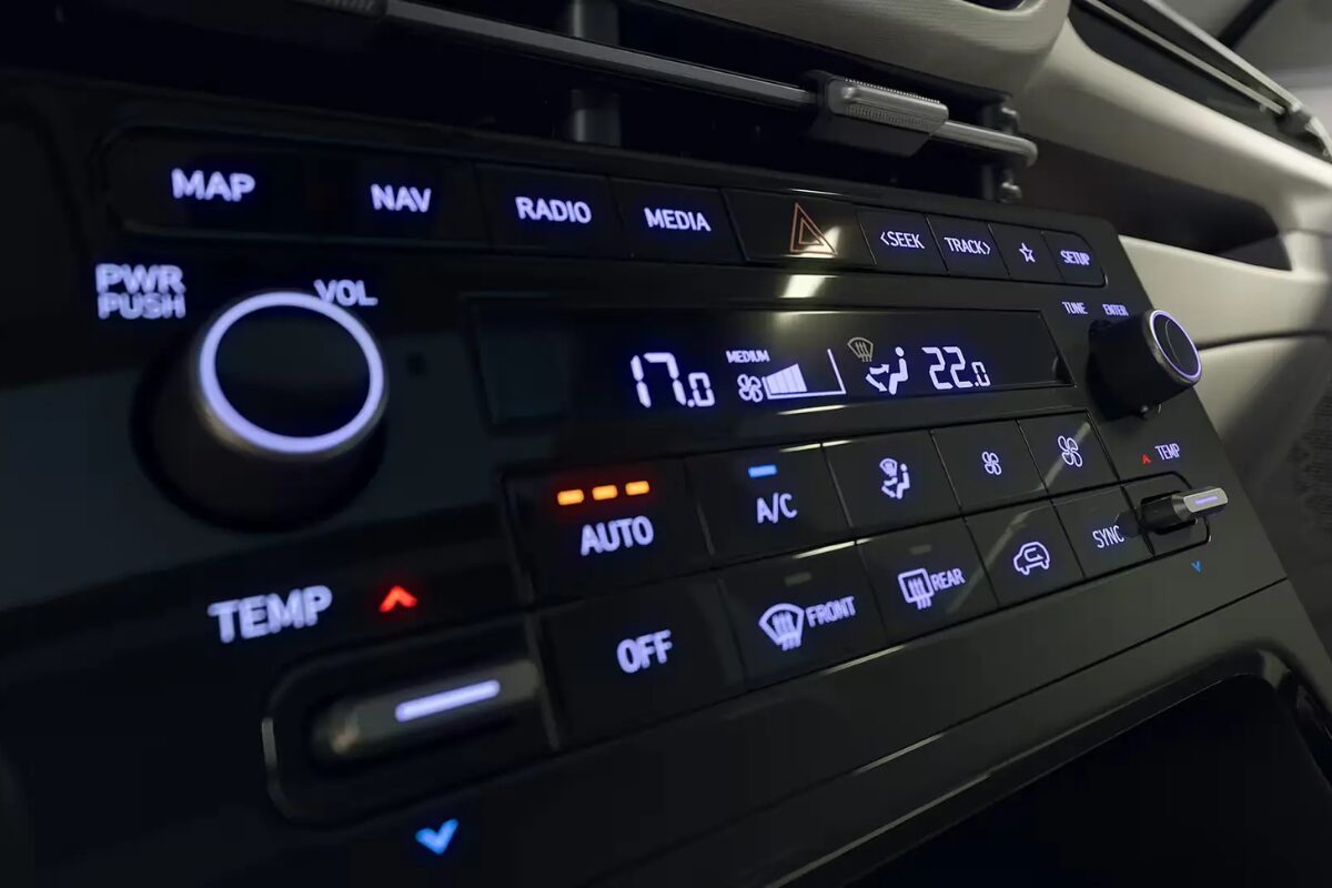 Painel do SUV de R$ 144 mil - Hyundai Creta