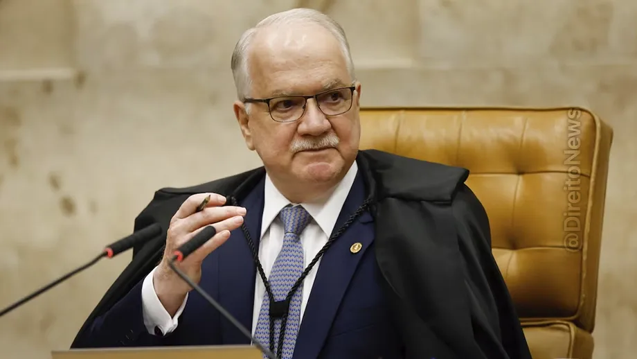 fachin diz perde confianca sempre juiz parece atuando agente politico
