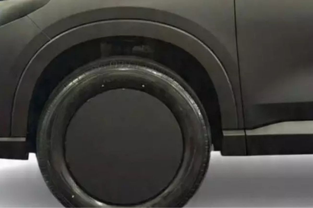 Foco na roda do BYD Mako