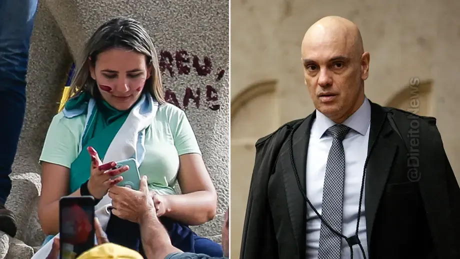 moraes rejeita pedido debora batom reduzir pena nova dosimetria