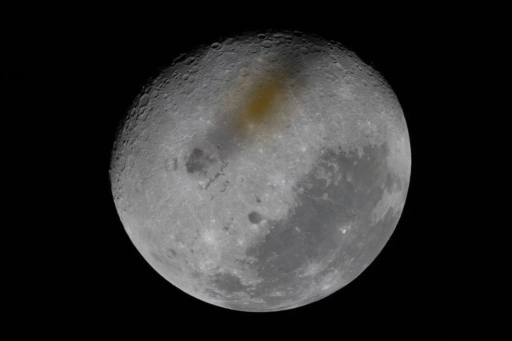 Fotografia da Lua.