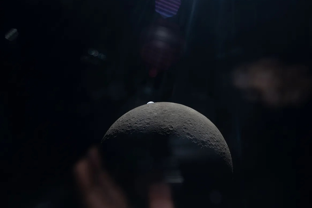 Fotografia da Lua.