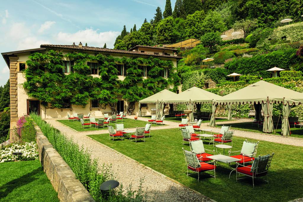 Villa San Michele, A Belmond Hotel, Florence; the botanical gardens