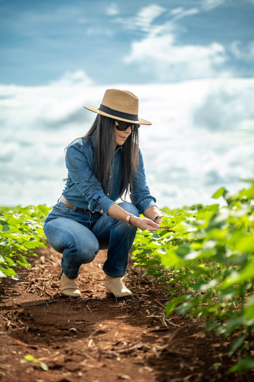 Produtora rural Geisa Carvalho Riedi, associada do CAT Sorriso